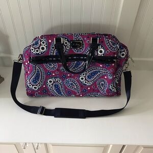 Vera Bradley Boysenberry Grand Traveler